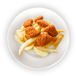 Kids Chicken Nuggets With Drink 