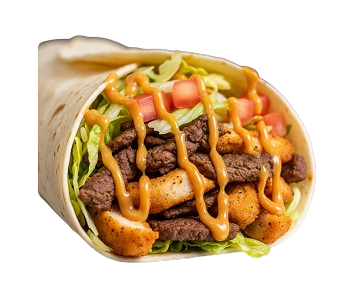 Mixed Gyro Garlic Pita 